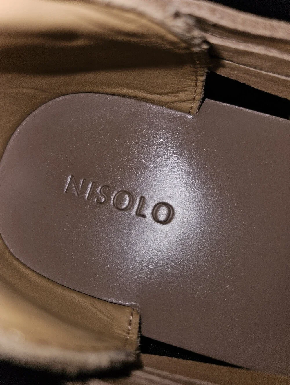 Nisolo Women's Huarache  Woven Leather Sandals In Almond Size 9.5